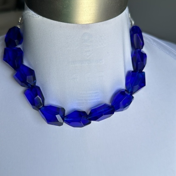 Murano made in Italy crystals 925 silver necklace